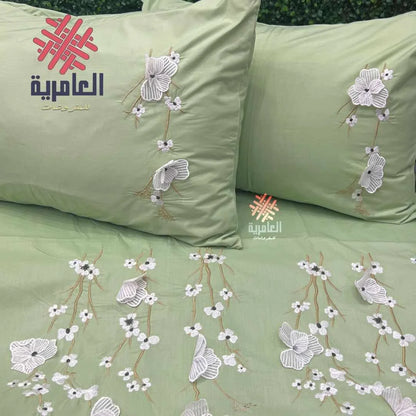 طقم الخريف مطرز  5115