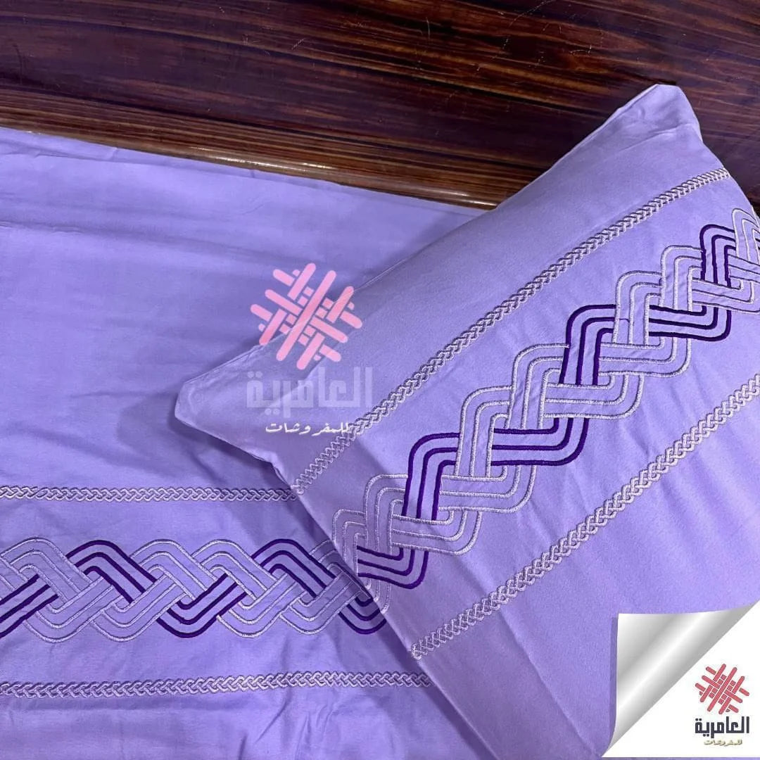 طقم عقدة مطرز 5118