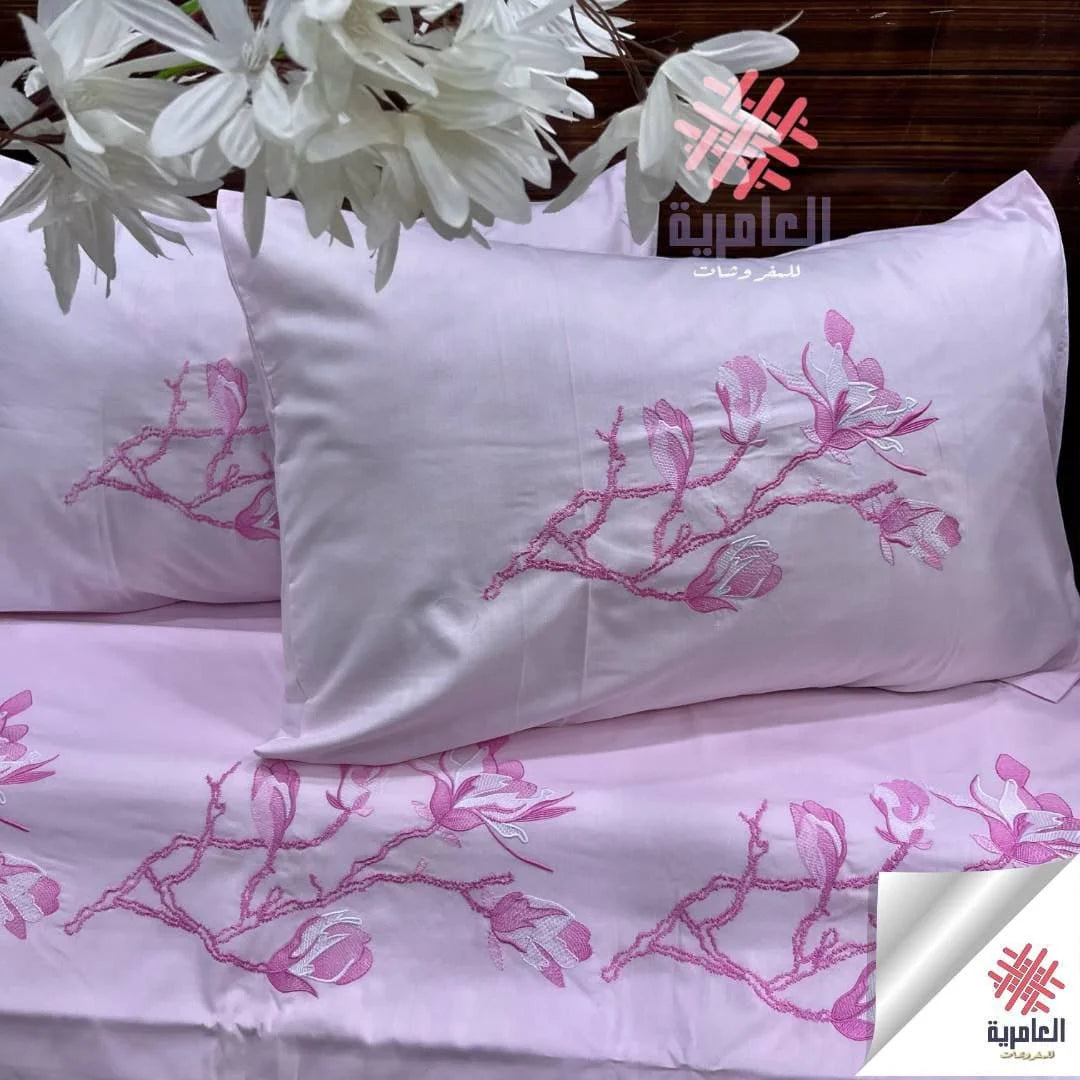 طقم توليب مطرز 5121