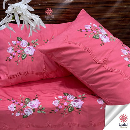طقم ياسمينا السمينه صغير مطرز 5566