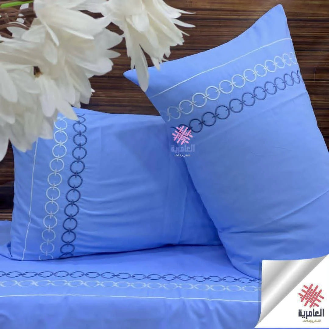 طقم سلسله مطرز 5124