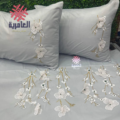 طقم الخريف مطرز  5115