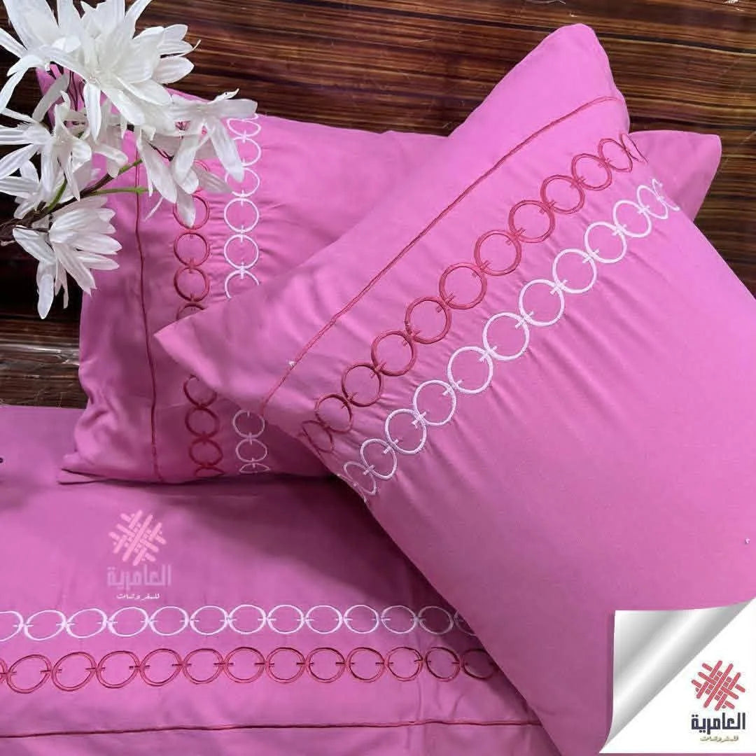 طقم سلسله مطرز 5124