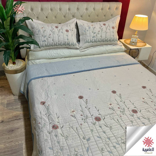 طقم كوفرته كابتونيه مطرز