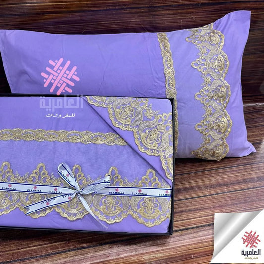 طقم علبة چوبير مطرز 5141