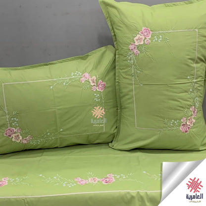 طقم وردة طائرة مطرز 5126