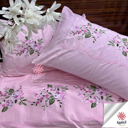 طقم ياسمينا السمينه صغير مطرز 5566