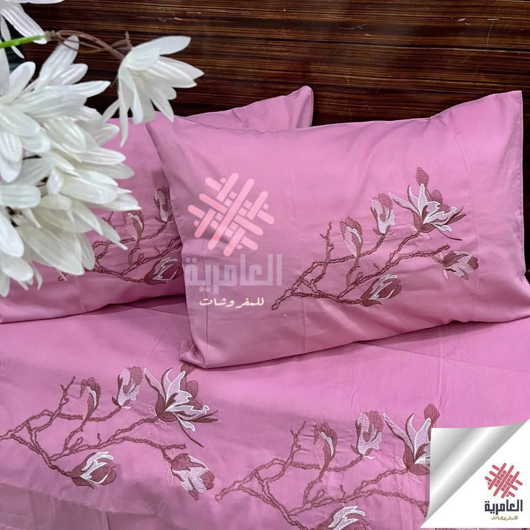 طقم توليب مطرز 5121