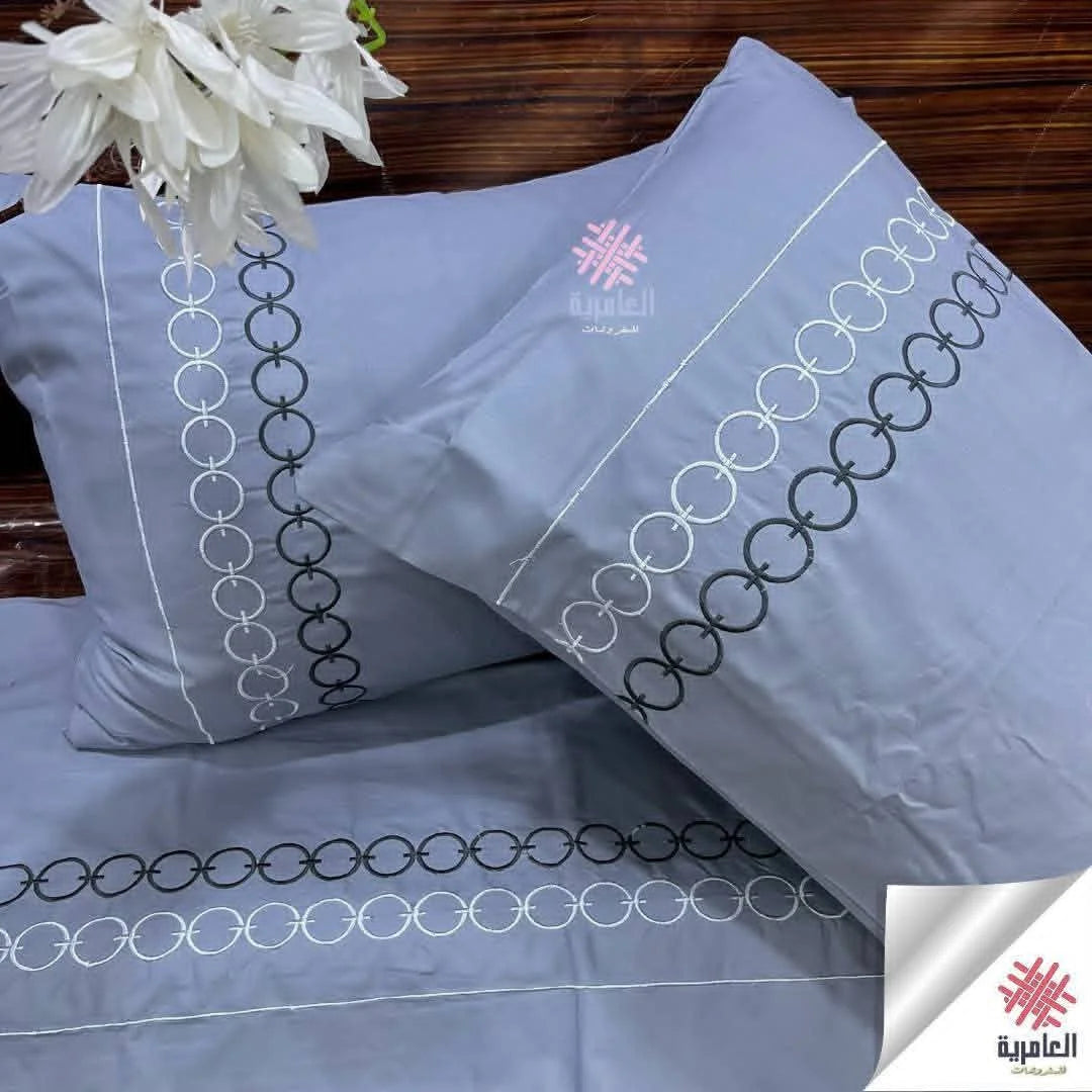 طقم سلسله مطرز 5124