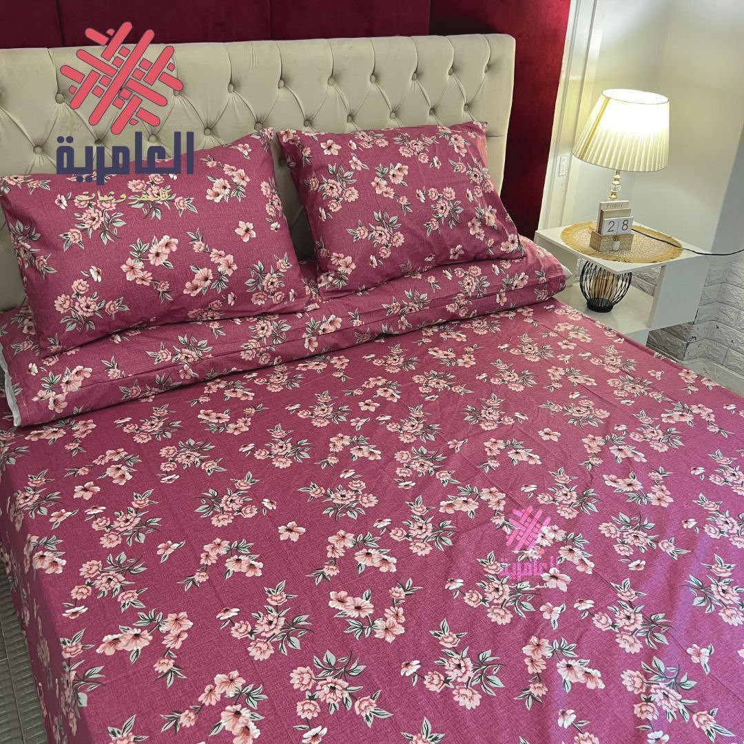 ملاية استك 170*200سم مشجر